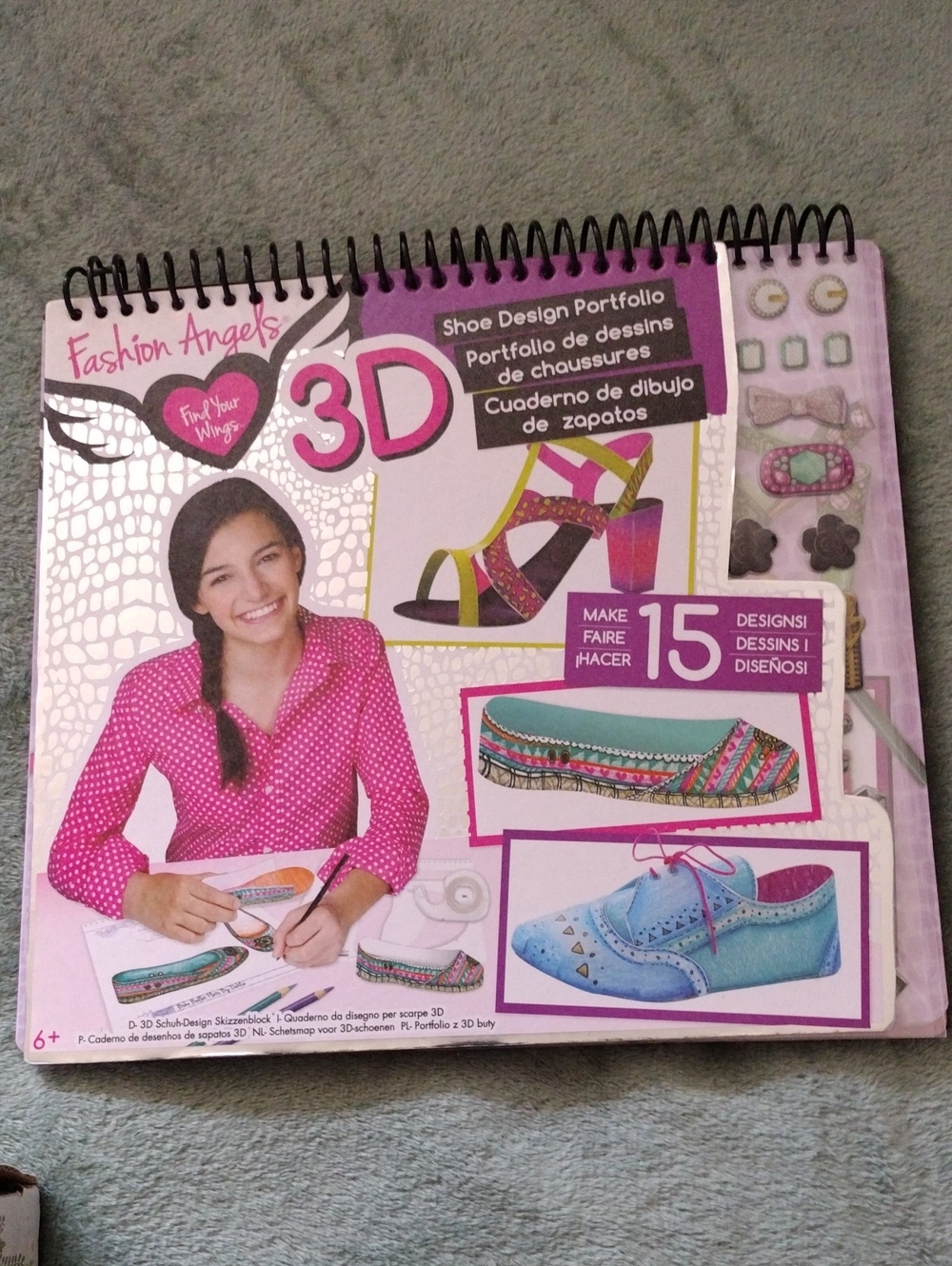 Fashion Angels 3D Shoe Design Portfolio